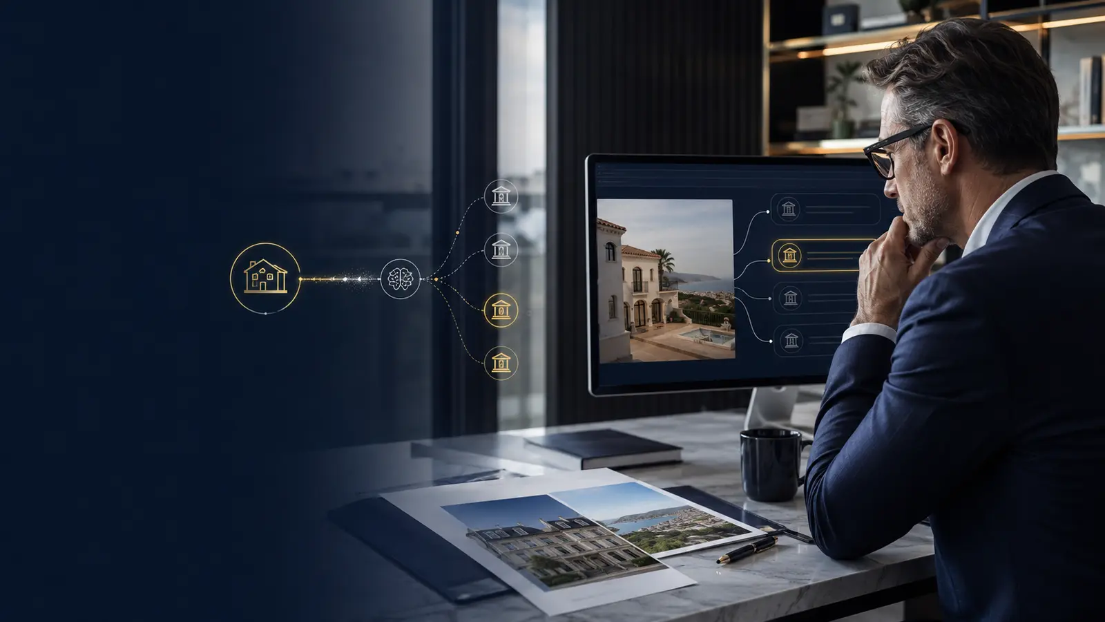 AI-assisted lender sourcing for UK and Spanish bridging finance cases